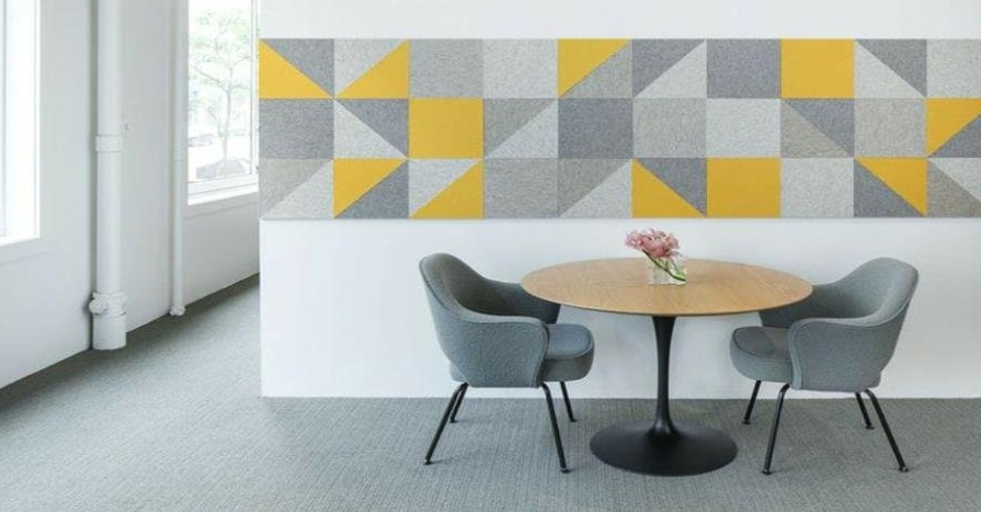 Acoustic feature wall