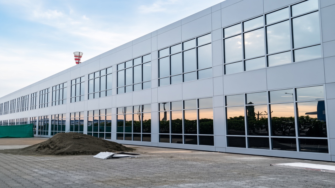 ACP commercial facade